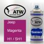 Preview: Jeep, Magenta, H1 / SH1: 400ml Sprühdose, von ATW Autoteile West.